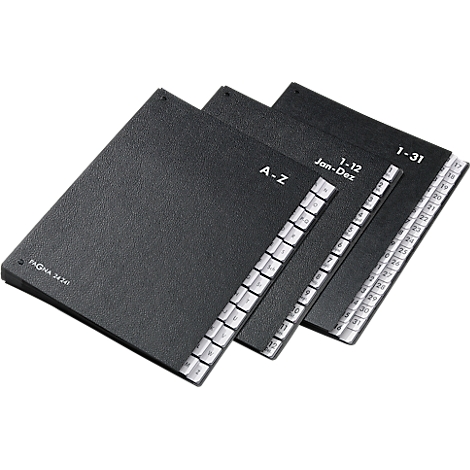 Trieur LEITZ®, pour format A4, numérique, 1-31, carton gris