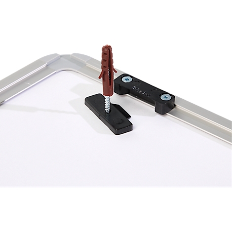 Ultradex Informationstafel "Information", Metall, magnethaftend, Wandmontage, inkl. Montagematerial, B 1200 x H 900 mm, silbergrau RAL 9006