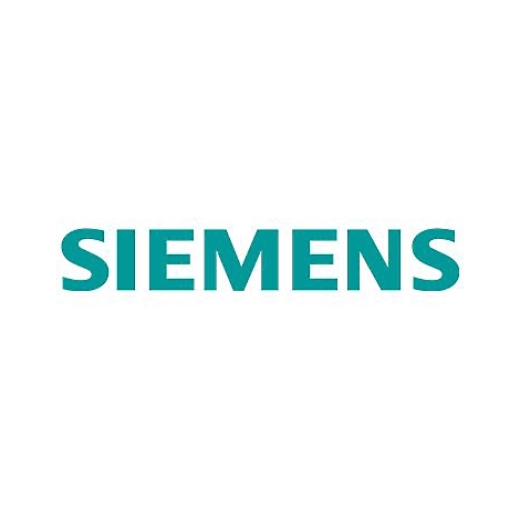 Siemens-Logo in Türkis auf weißem Hintergrund.