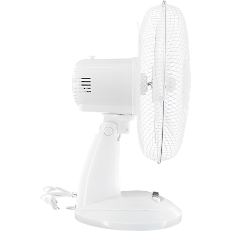 Ventilateur de table VT 34062 we exquisit - Ø 300 x H 500 mm - 3 vitesses - 35 W - oscillant - inclinable - avec poignée