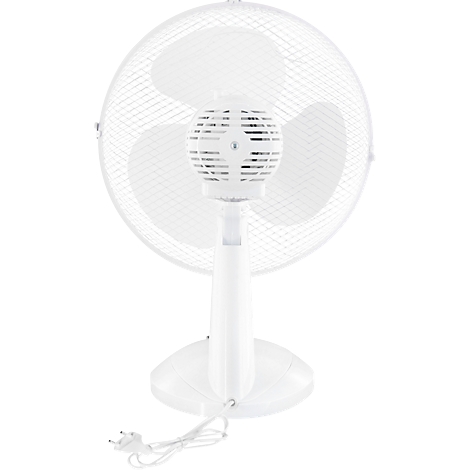 Ventilateur de table VT 34062 we exquisit - Ø 300 x H 500 mm - 3 vitesses - 35 W - oscillant - inclinable - avec poignée