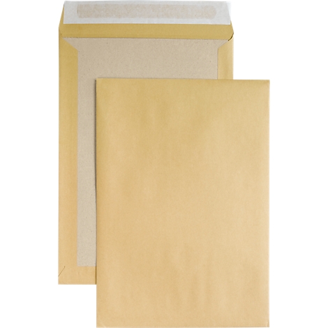 verstärkte Umschläge Weiß Papprückwand Haftklebung 100 Versandtaschen B4 