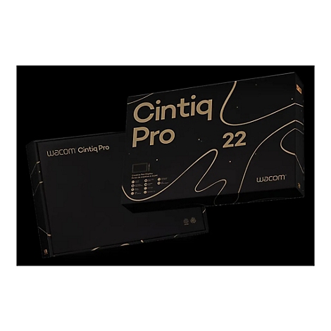 Wacom Cintiq Pro 22 - Digitalisierer mit LCD Anzeige - 47.6 x 26.8 cm - Multi-Touch - elektromagnetisch - 8 Tasten