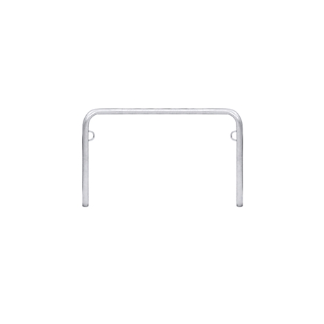 U-shaped metal frame with hooks on the sides, against a white background.