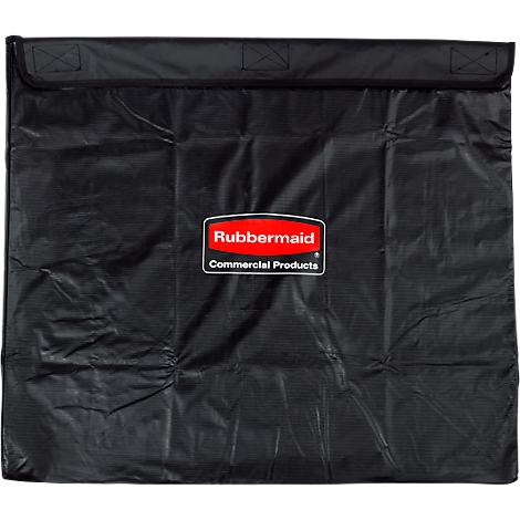 Black carrying bag with Rubbermaid logo.