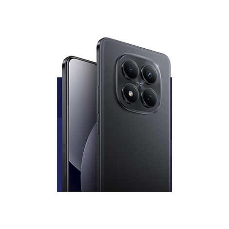 Dunkles Smartphone von hinten mit markantem quadratischem Kameramodul und 200MP Aufschrift.