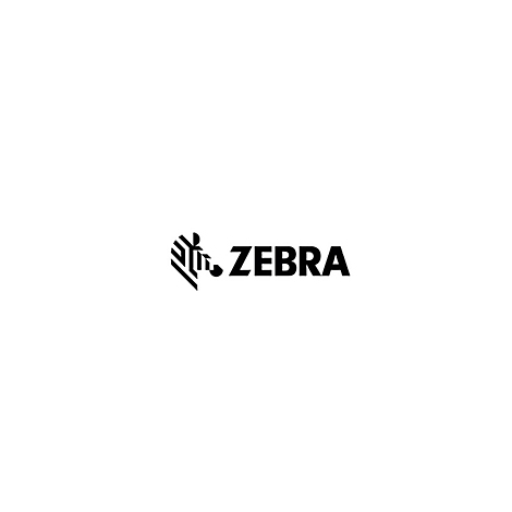 Schwarz-weiß Logo von Zebra: Stilisierter Zebra Kopf neben dem Schriftzug ZEBRA.