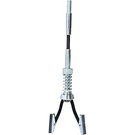 Ein Werkzeug für die Zylinderhonung, mit Federmechanismus und Schleifsteinen.