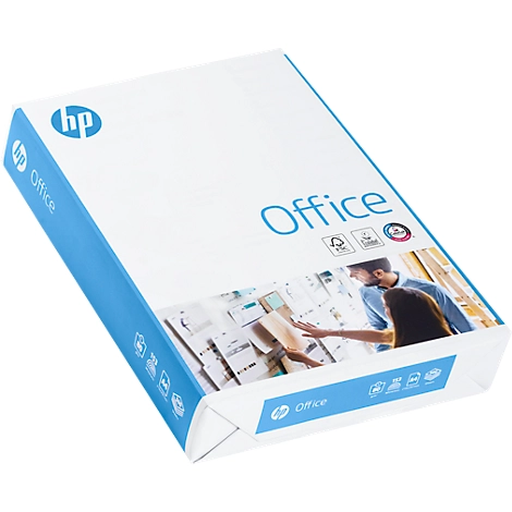 Kopierpapier Hewlett Packard Office CHP110, DIN A4, 80 g/mÂ², weiÃ, 1 Karton = 5 x 500 Blatt