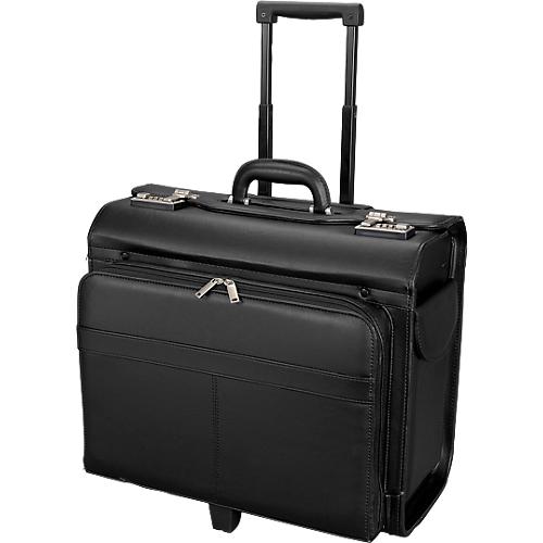 Aktenkoffer mit Rollen Business Trolley Notebook Koffer grau Einkaufstasche 