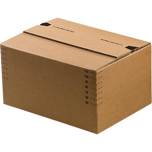 Cajas de cartón ondulado 6 X 5 X 4 25/Bundle, Marrón Cajas de  envío/mudanza/embalaje