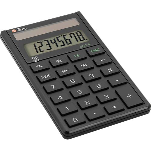 Basetech BT-CA-1008 Calculatrice de poche noir Ecran: 8 à pile(s) (l x H x  P) 89 x 59 x 11 mm - Conrad Electronic France