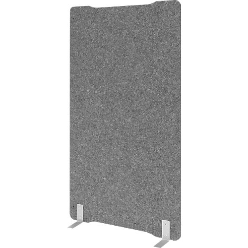 Séparation Acoustique De Bureau HWC-G75, écran D'intimité Pour Bureau Tissu Textile 65x60cm Brun 84180879