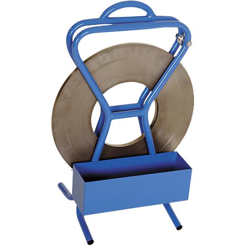 Chariot Dévidoir Métal Pour Bande De Cerclage - Dérouleur Mobile Avec Plateau Et Roues - Kit Cerclage Pro