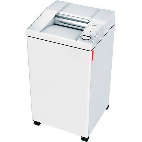 Olympia PS 36 Papierversnipperaar voor kantoor, strepensnit, veiligheidsniveau P2, automatische invoer, papierversnipperaar met prullenbak, papierversnipperaar met telescopische arm, wit