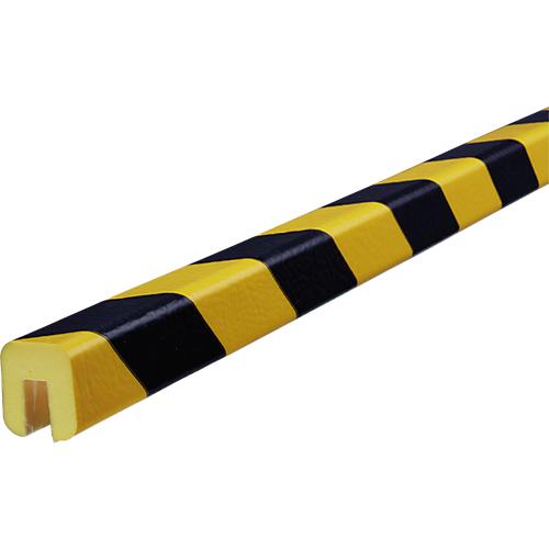 Warn- und Schutzprofil, Kantenschutz, Winkel, 30x30 mm, gelb/schwarz,  selbstklebend, Länge 1000 mm - Debus B + L Shop