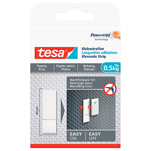 Klebenagel 'Powerstrips' Weiß Tapete/Putz 2 Kg, 2 Stück