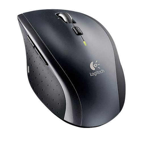 Logitech Funkmaus Marathon M705, für Rechtshänder, ergonomisch, 7  