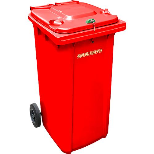 4X Premium 240 Liter Tailor Mülltonnenboxen mit Stanzung 1 Farbe Anthrazit/Tür-Edelstahl/Verschönern Sie Ihre unansehnliche Mülltonnen in Ihrem Hof und Garten! 
