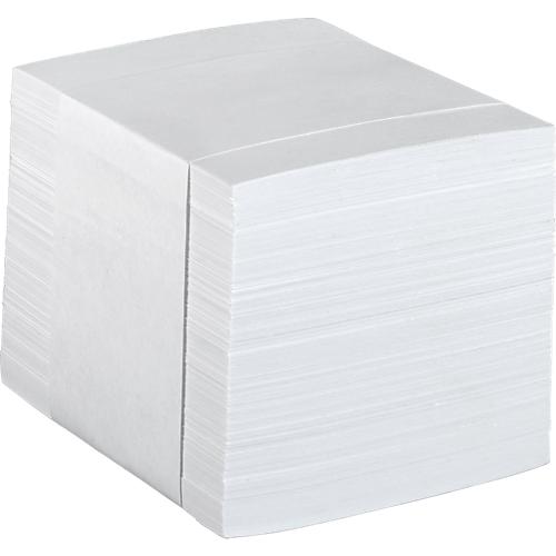 Zettelbox Zettelquader 700Bl f 90x90 NEU Ersatzpapier Notizzettel lose weiß 