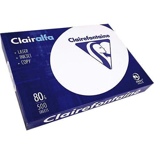 Clairefontaine CLAIRALFA - Papier blanc - A3 (297 x 420 mm) - 80 g