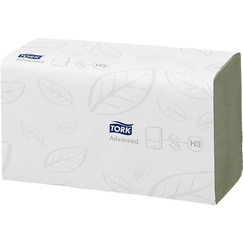 Produktbild von Euro Products Papierhandtücher Für Spender – 2-lagig, 24x21 Cm, 3.200 Blatt, ZZ-/V-Falz – Für Büro, Praxis, Toiletten & Studio