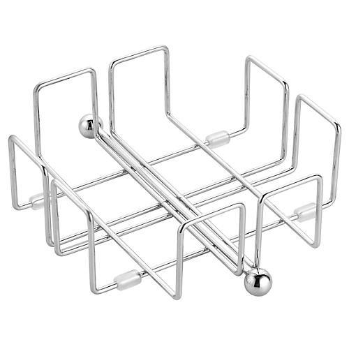 Serviettenhalter WIRE, für ca. 50 Servietten im Format 330 x 330 mm, L 190 x B 190 x H 65 mm, Edelstahl verchromt günstig kaufen