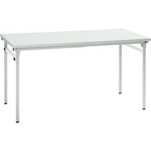 Bureau pliant, avec 4 roulettes verrouillables, rectangulaire, tube rond, L  1200 ou 1400 x P 600 x H 720 mm, finition blanche ou érable acheter à prix  avantageux