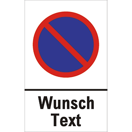 Parkverbotsschild Aus Alu-Dibond – 30x40 Cm, 3 Mm Stark, UV-bedruckt | Wetterfest Für Außen, Mit Bohrungen Zur Montage