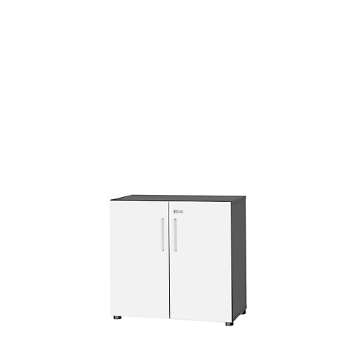 Schrank SET UP, abschließbar, 2,4 oder 6 OH, B 800 x T 420 x H 744/1470