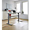  Accessoirelade, met kunststof inzetstuk, B 404 x D 244 x H 42 mm, gecoat staal, wit