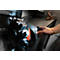  ANSMANN WL400R Slim LED lampe de travail, 400 lumens, IP65, antichoc, batterie Li-Po, pied magnétique, clip ceinture, noir