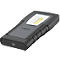  ANSMANN WL400R Slim LED-werklamp, 400 lumen, IP65, schokbestendig, Li-Po accu, magnetische voet, riemclip, zwart