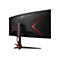 'AOC Gaming CU34G2X/BK - écran LED - incurvé - 34'''