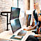  Dual Monitorarm Ergotron LX 45-509-224, für 2 Monitore, bis 40″, bis 20 kg, VESA Halterung, höhenverstellbar, schwarz
