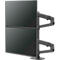  Dubbele monitorarm Ergotron LX 45-509-224, voor 2 monitoren, tot 40″, tot 20 kg, VESA-bevestiging, in hoogte verstelbaar, zwart