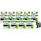  DYMO® Script tape economieset 45013, type D1, 7 m x 12 mm, UV-bestendig, scheurvast, zwart/wit, 10 stuks