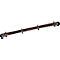  Eichner Ringrail, voor transparante hoezen, magnetisch, B 310 x D 30 x H 50 mm, tot 1 kg, zilver