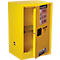  Justrite FM-Sicherheitsschrank Compac Sure-Grip® EX, für entzündbare Flüssigkeiten, bis 45 Liter, selbstschließende Türen, gelb