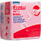  Lingettes WypAll® X80Plus, pliées, 8 sachets de 30 lingettes, rouge