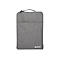 'Manhattan Seattle Laptop Sleeve 15.6'', Grey, Padded, Extra Soft Internal Cushioning, Main Compartment with double zips, Zippered Front Pocket, Carry Loop, Water Resistant and Durable, Notebook Slipcase, Three Year Warranty - Notebook-Hülle'