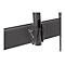 'Manhattan TV & Monitor Mount, Ceiling, 1 screen, Screen Sizes: 37-75'', Height: 105-156 cm, Black, VESA 200x200 to 800x400mm, Max 50kg, LFD, Lifetime Warranty - Klammer - für Flachbildschirm'
