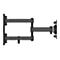 'Manhattan TV & Monitor Mount, Wall, Full Motion, 1 screen, Screen Sizes: 13-27'', Black, VESA 75x75 to 100x100mm, 20kg, Tilt & Swivel with 3 Pivots, Lifetime Warranty - Klammer - für LCD TV - Schwarz'
