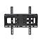 'Manhattan TV & Monitor Mount, Wall, Full Motion, 1 screen, Screen Sizes: 32-55'', Black, VESA 200x200 to 400x400, Max 50kg, LFD, Tilt & Swivel with 3 Pivots, Lifetime Warranty - Klammer - für LCD TV - Schwarz'