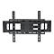 'Manhattan TV & Monitor Mount, Wall, Full Motion, 1 screen, Screen Sizes: 37-65'', Black, VESA 200x200 to 600x400, Max 50kg, LFD, Tilt & Swivel with 3 Pivots, Lifetime Warranty - Klammer - für LCD TV - Schwarz'