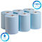  Rollo de papel Scott® Essential Slimroll 6696, 1 capa, 6 rollos de 190 m, total 1140 m, azul 