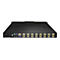 'StarTech.com 16 Port Rack KVM Konsole mit 1,8 m Kabeln - US Tastatur(QWERTY), Integrierter KVM Switch mit 19'' LCD Monitor - 1HE LCD KVM Konsole - OSD KVM - 50.000 MTBF - USB + VGA(RKCONS1916K) - KVM-Konsole - 48.3 cm (19'')'