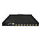 'StarTech.com 8 Port Rack KVM Konsole mit 1,8 m Kabeln - US Tastatur(QWERTY), Integrierter KVM Switch mit 19'' LCD Monitor - 1HE LCD KVM Konsole - OSD KVM - 50.000 MTBF - USB + VGA(RKCONS1908K) - KVM-Konsole - 48.3 cm (19'')'