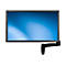 'StarTech.com Monitor Arm zur Wandmontage - Höhenverstellbar - für bis zu 30'' Flachbildfernseher (LED, LCD, Plasma) und Monitore - Befestigungskit - einstellbarer Arm - für Flachbildschirm - Schwarz'