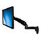 'StarTech.com Monitor Arm zur Wandmontage - Höhenverstellbar - für bis zu 30'' Flachbildfernseher (LED, LCD, Plasma) und Monitore - Befestigungskit - einstellbarer Arm - für Flachbildschirm - Schwarz'